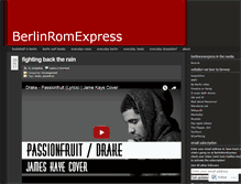 Tablet Screenshot of berlinromexpress.com